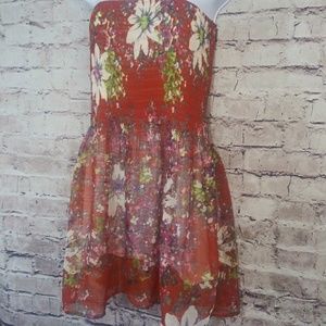 David Kahn strapless dress